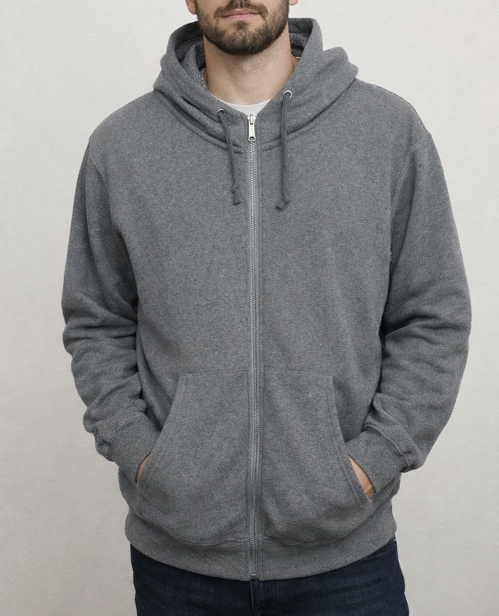 Mackintosh Mackintosh London 13.4oz Full Zip Hoodie Grey Made in Japan Size US L / EU 52-54 / 3 - 1 Thumbnail
