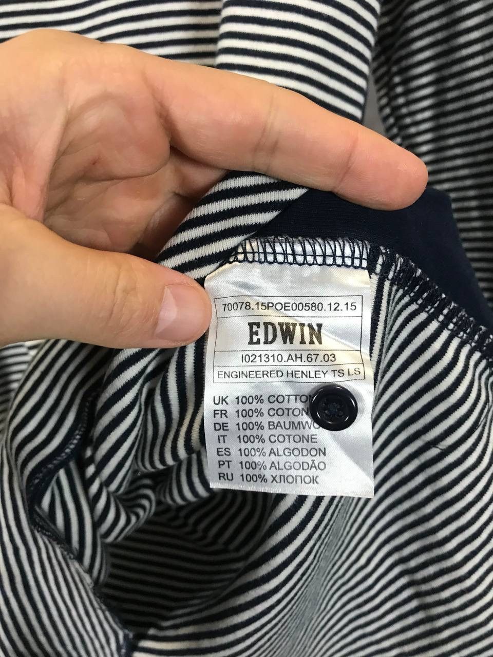 Edwin Edwin Japanese longsleeve Size US XXL / EU 58 / 5 - 6 Thumbnail