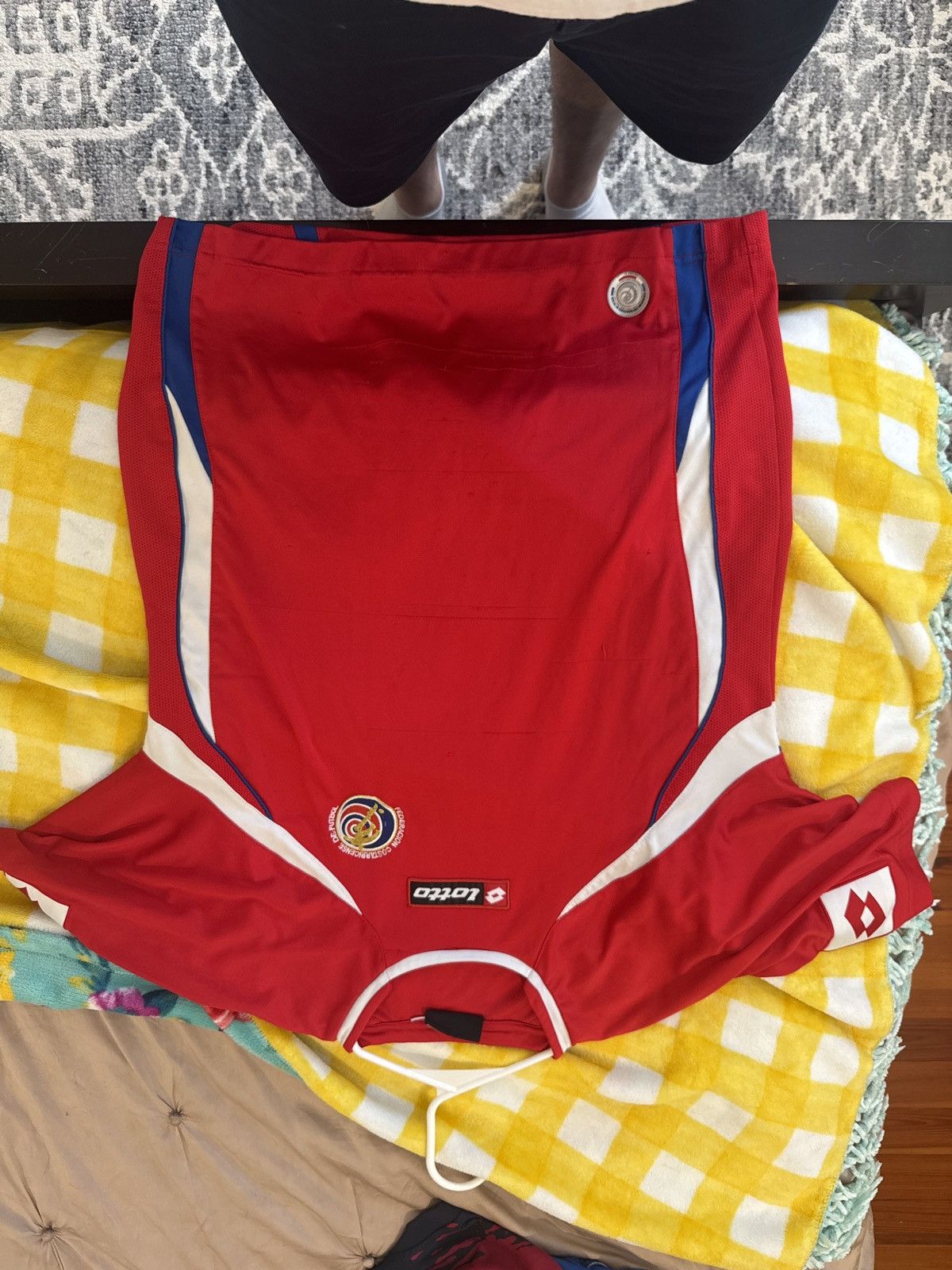 Lotto Sport Costa Rica soccer jersey Size US S / EU 44-46 / 1 - 1 Thumbnail
