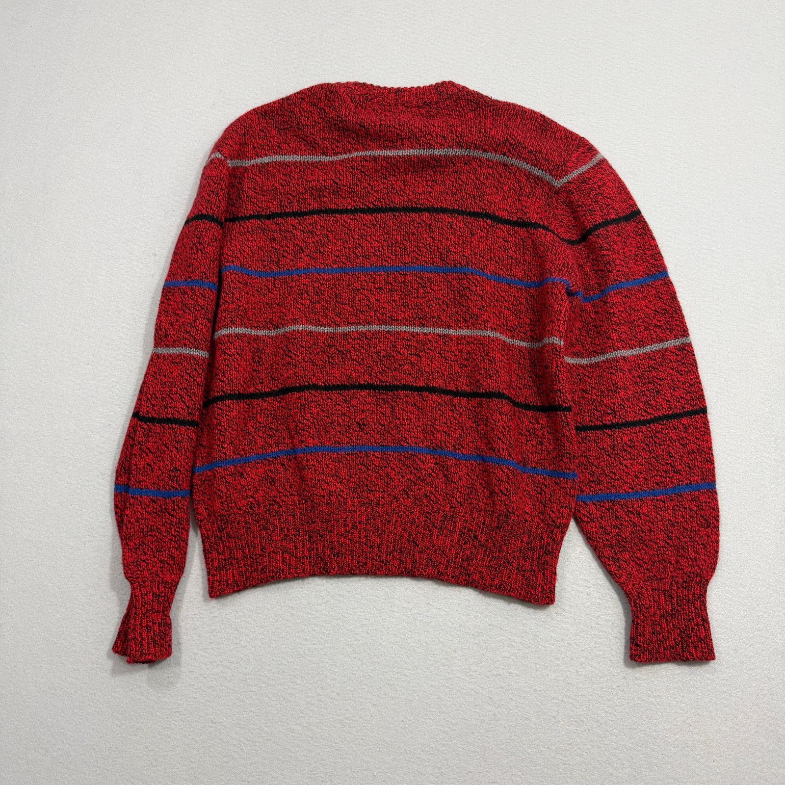 Eddie Bauer Vintage Eddie Bauer Sweater Men's Large Striped Crewneck 90s Size US L / EU 52-54 / 3 - 6 Thumbnail