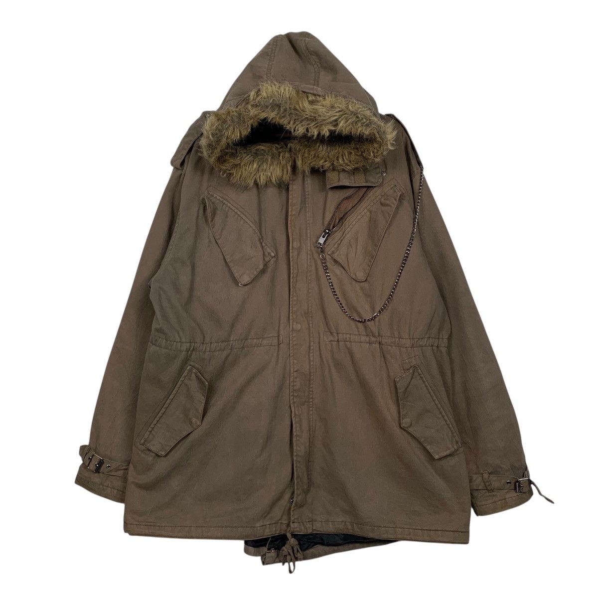 Japanese Brand Japanese Brand R11 Hooded Military Parka Size US XXL / EU 58 / 5 - 1 Thumbnail