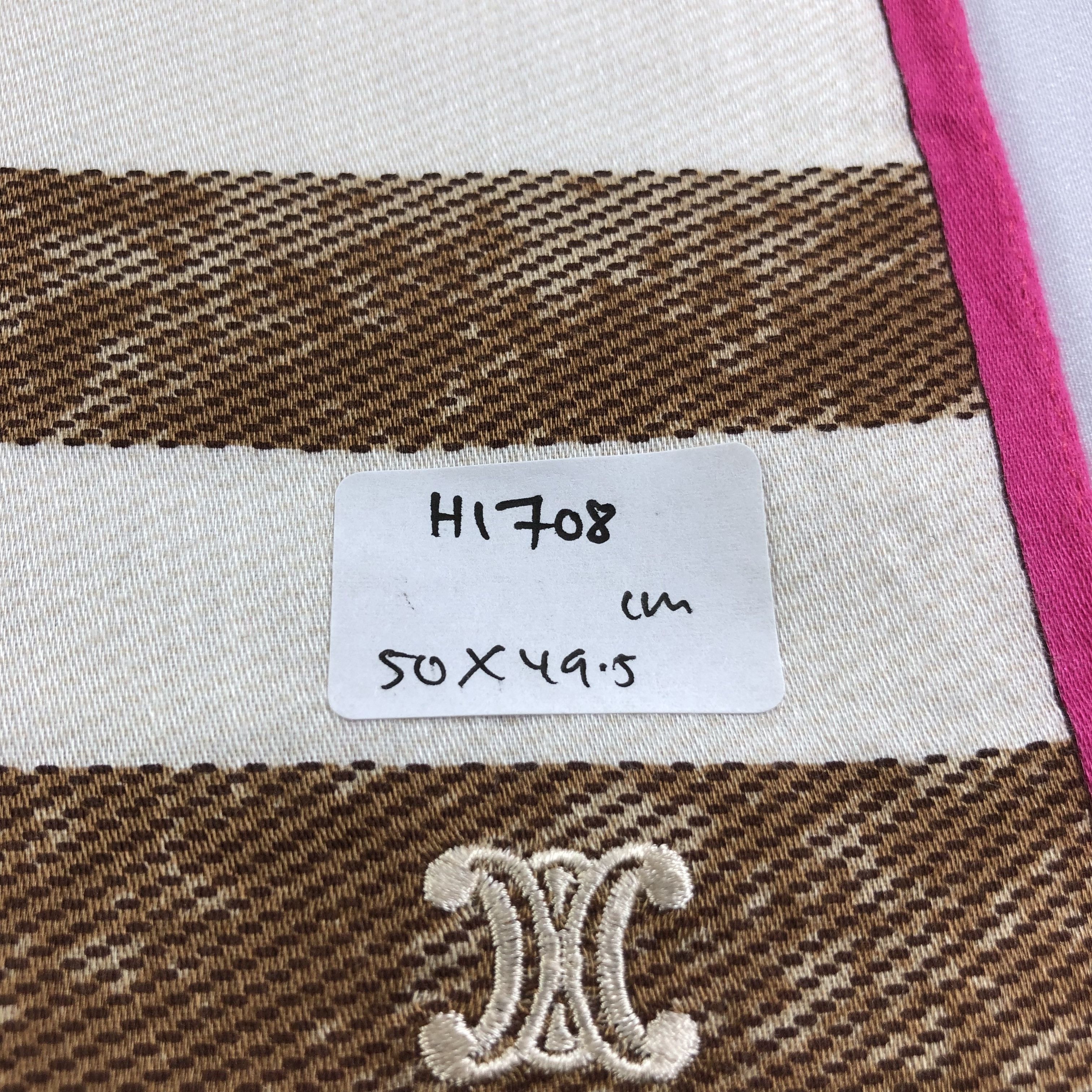 Celine Celine Handkerchief Neckerchief Bandana H1708 Size ONE SIZE - 6 Thumbnail