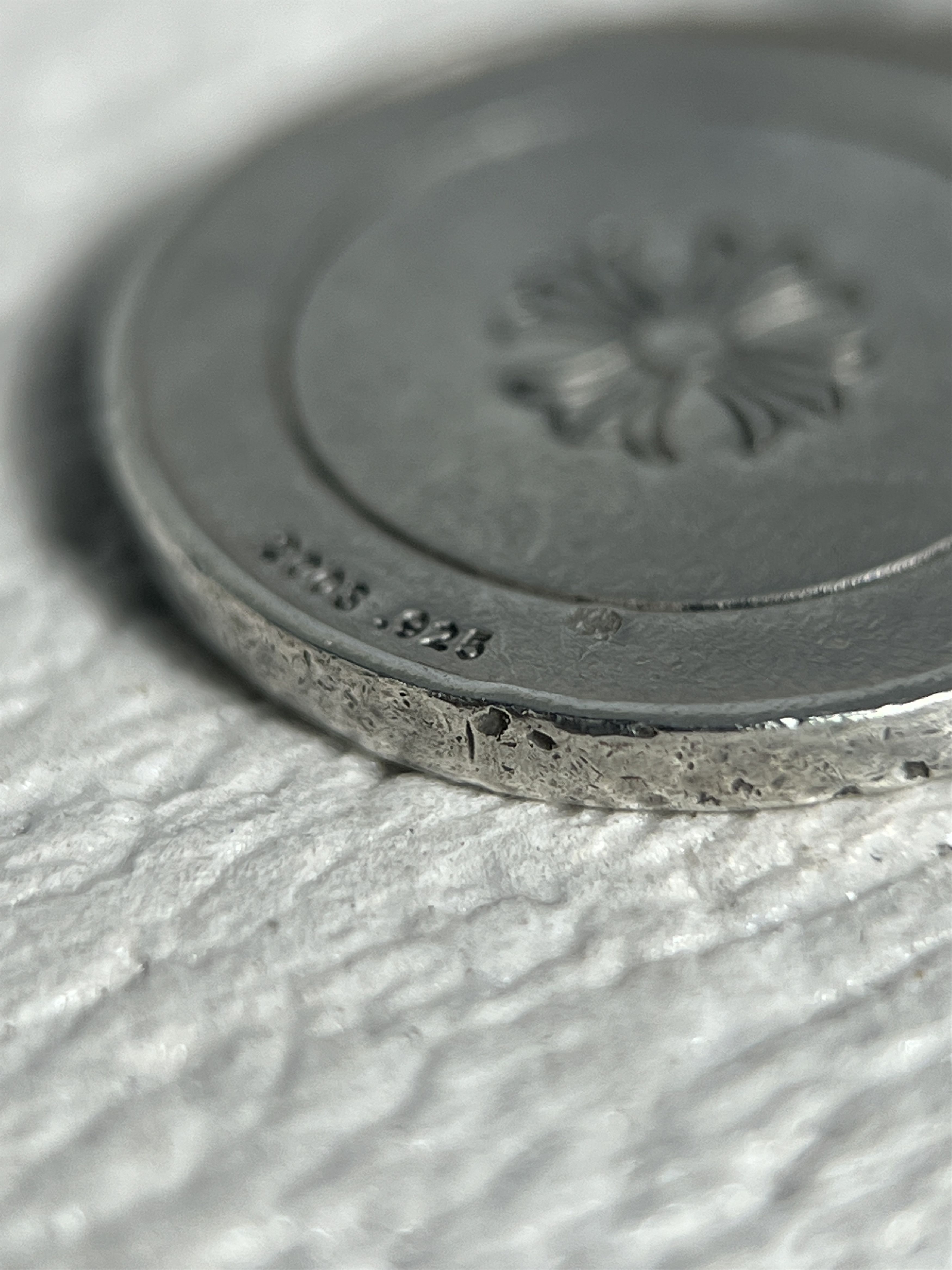 Chrome Hearts Chrome Hearts Dagger Medallion Pendant Charm Silver Size ONE SIZE - 13 Thumbnail