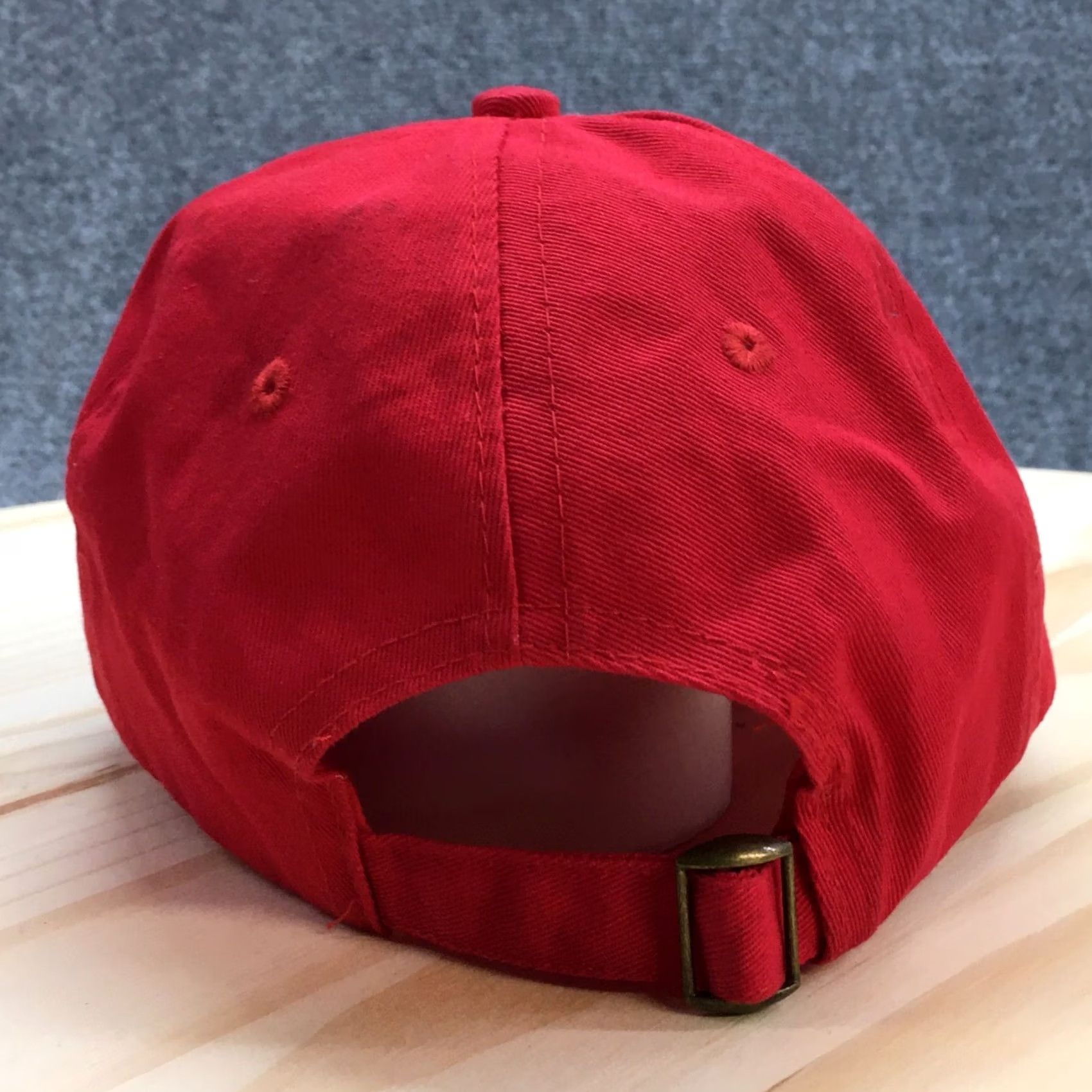 Vintage Victoria Sport Baseball Cap Hat Mens One Size Red Cotton Adjustable Back Basic Size ONE SIZE - 6 Thumbnail