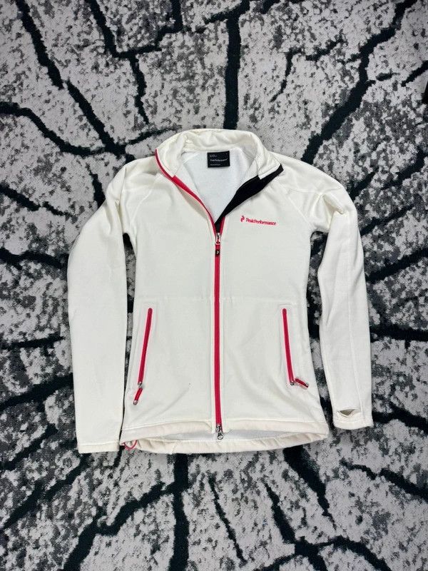 Peak Performance Peak Performance fleece softshell jacket white pink S Size S / US 4 / IT 40 - 1 Thumbnail