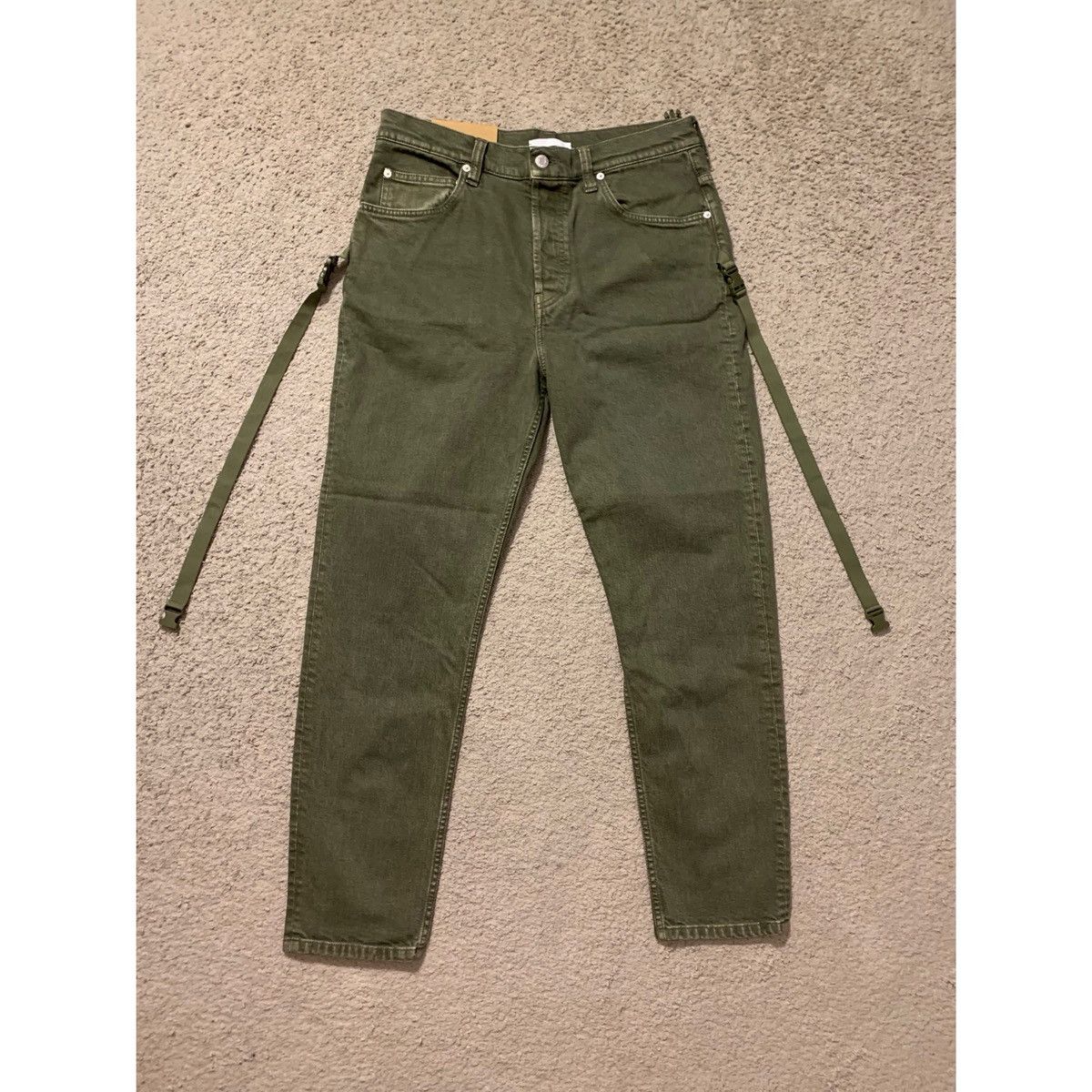 Helmut Lang HELMUT LANG STRAP JEANS Size US 31 - 13 Thumbnail