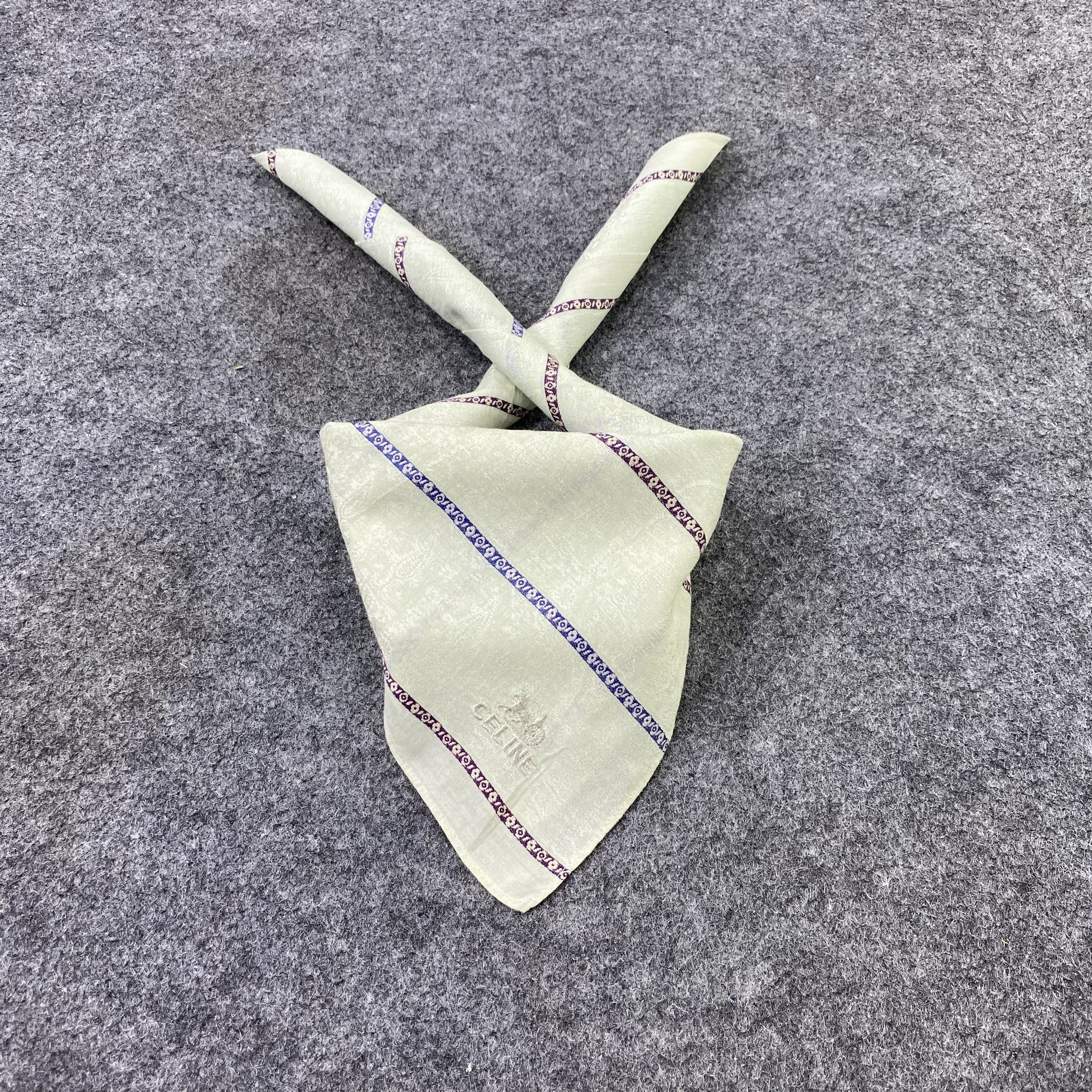 Celine Celine Handkerchief / Bandana / Neckerchief-B2158 Size ONE SIZE - 2 Thumbnail