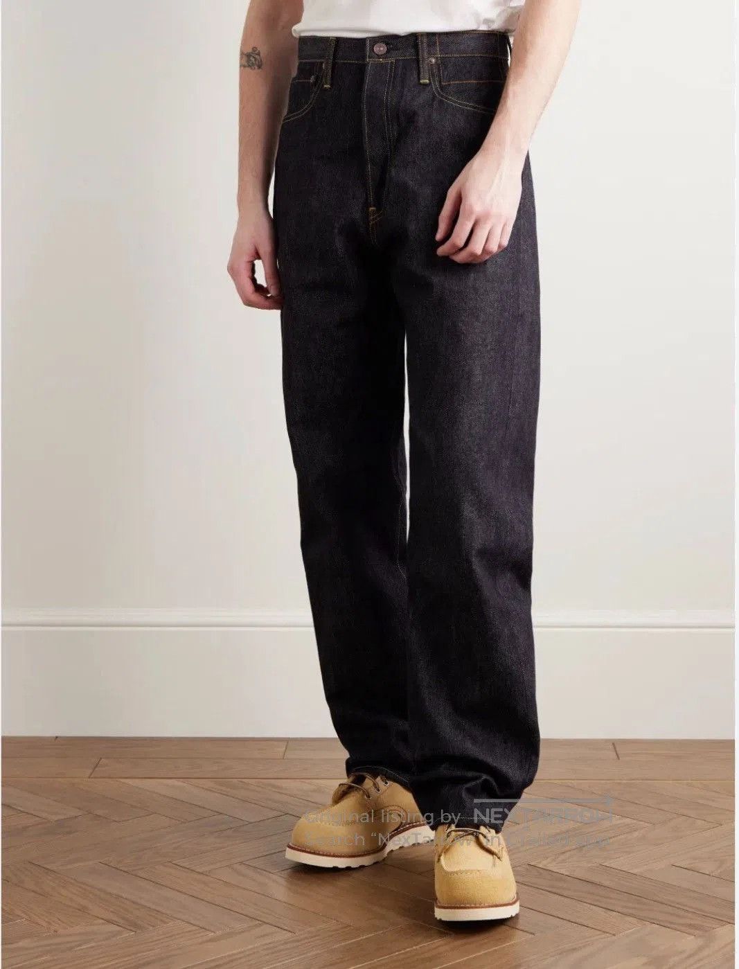 Visvim VISVIM Wide Unwashed Denim Jeans W34xL30. Size US 30 / EU 46 - 2 Thumbnail