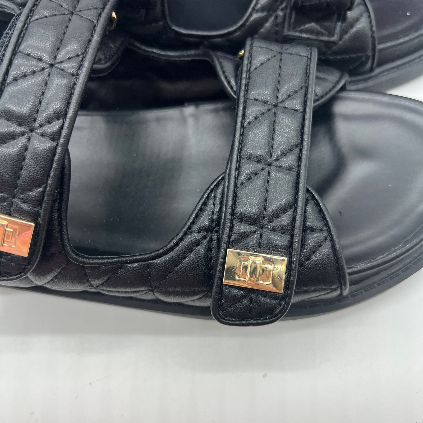 Other Pop Yield Open Toe Women's Footbed Sandals Black Size 11M Size US 11 / IT 41 - 9 Thumbnail