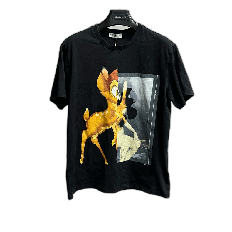 Givenchy Givenchy Givenchy Black Short Sleeve TShirt with Print -25 Size US L / EU 52-54 / 3 - 1 Thumbnail