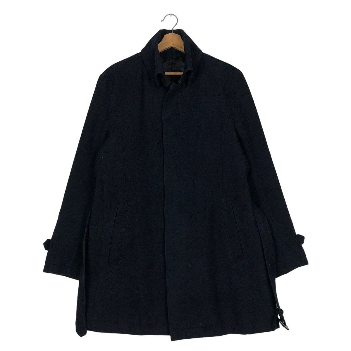 Issey Miyake 🔥VINTAGE BONDAGE DOUBLE COLLAR BIKER JACKET TETE HOMME Size US L / EU 52-54 / 3 - 1 Thumbnail
