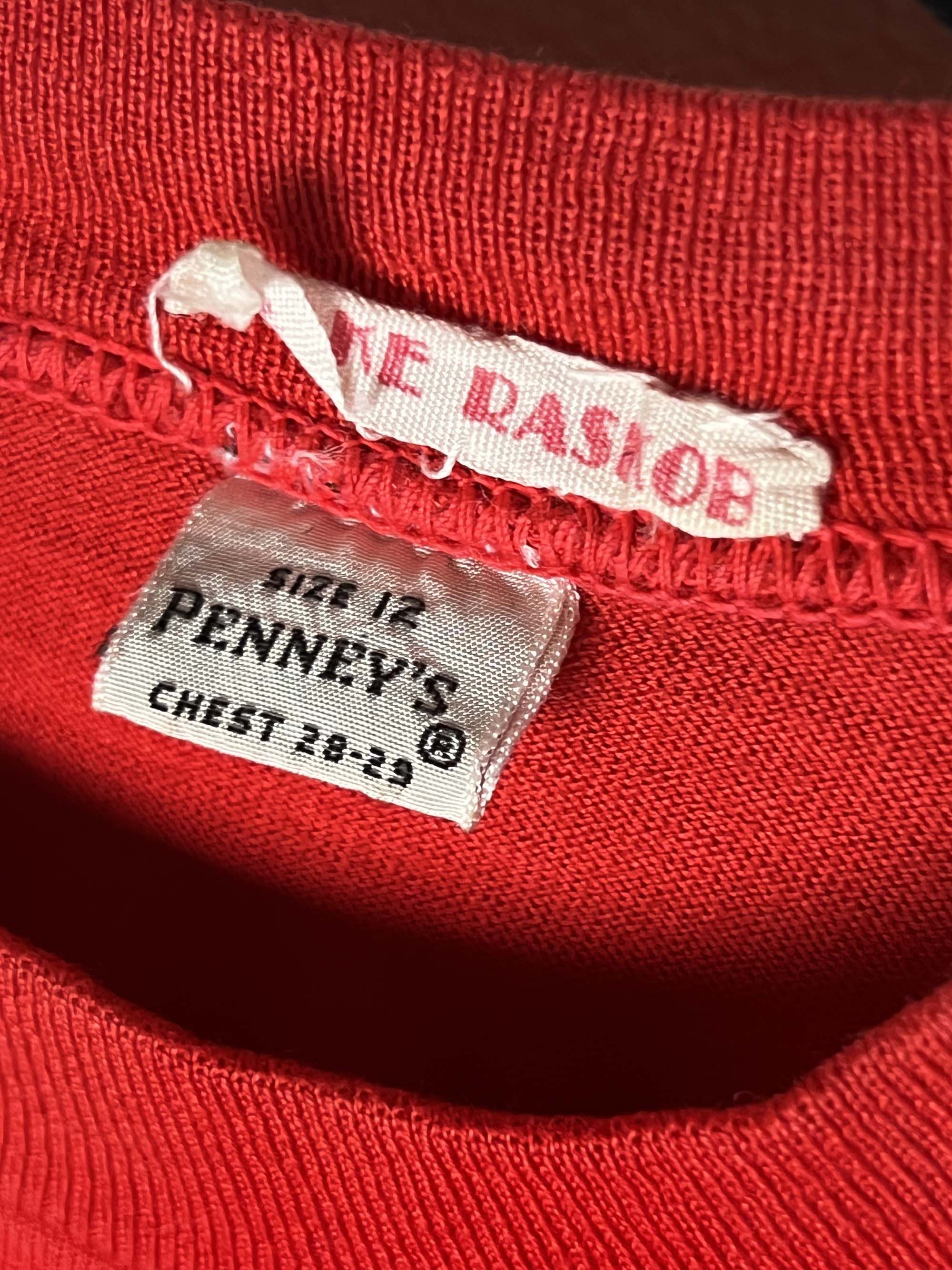 JCPenney Vintage 1950's Penny's Superman Kids T-Shirt Size XS / US 0-2 / IT 36-38 - 6 Thumbnail