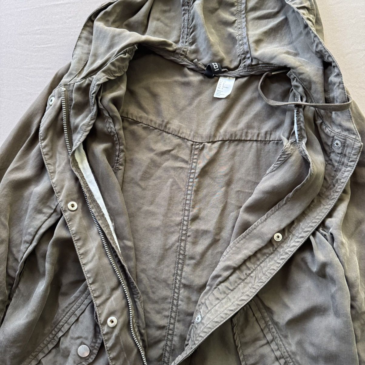 H&M H&M Cotton Utility Jacket Size M / US 6-8 / IT 42-44 - 5 Thumbnail