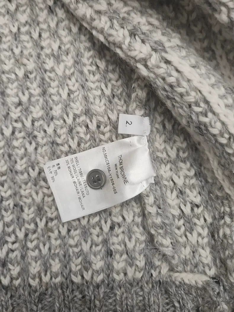 Thom Browne Thom Browne Grey Sweater Size US M / EU 48-50 / 2 - 4 Thumbnail