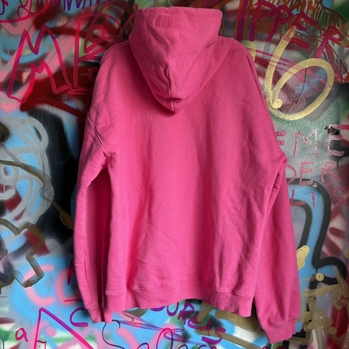Vetements Pink Vetements Big Logo Hoodie Size S Size US S / EU 44-46 / 1 - 2 Thumbnail