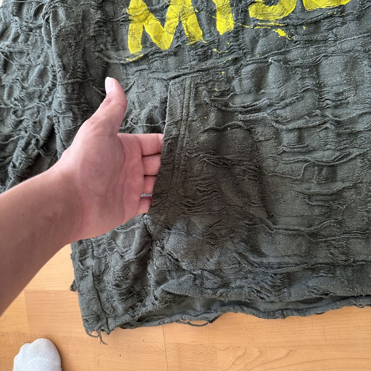 Other RARE Archive torn hoodie ,, I am myself ’’ Size m Size US M / EU 48-50 / 2 - 5 Thumbnail