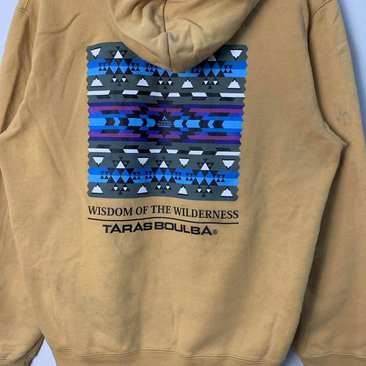 Asics Taras Boulba Hoodies Yellow Hooded Jumper Size US L / EU 52-54 / 3 - 6 Thumbnail