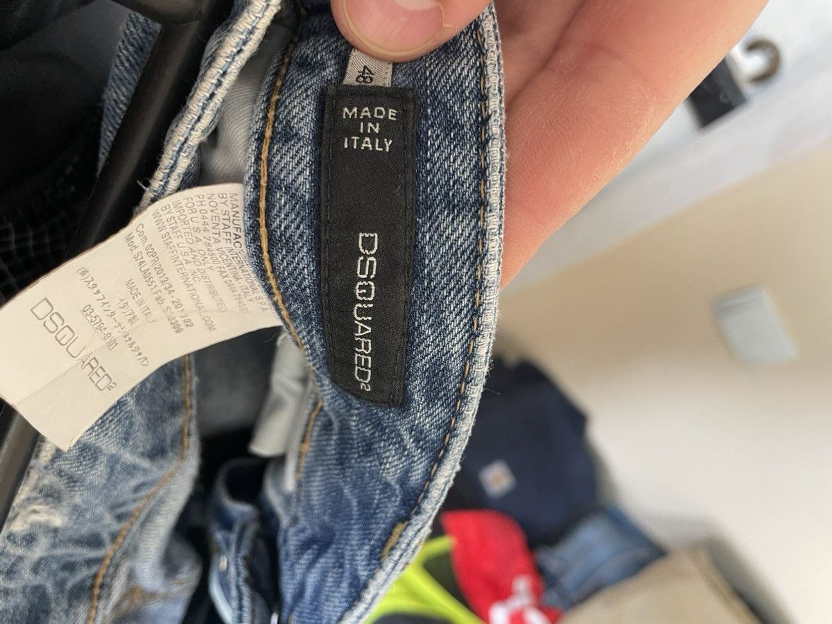 Dsquared2 × Japanese Brand Dsquared2 Jeans Denim Pants cyber punk dean den Size US 32 / EU 48 - 5 Thumbnail