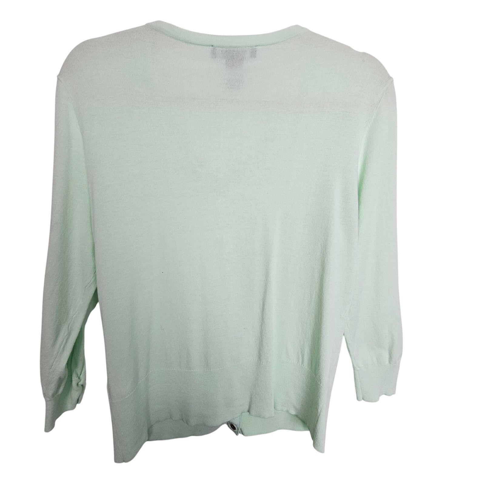 White House Black Market White House Black Market Womens Cardigan Sweater Size M Snap Size M / US 6-8 / IT 42-44 - 6 Thumbnail