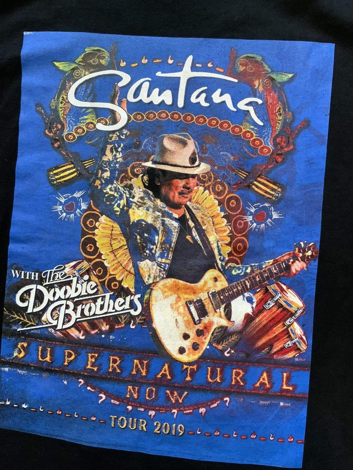 Band Tees Carlos Santana The Doobie Brothers Supernatural Band T-Shirt Size US M / EU 48-50 / 2 - 4 Thumbnail