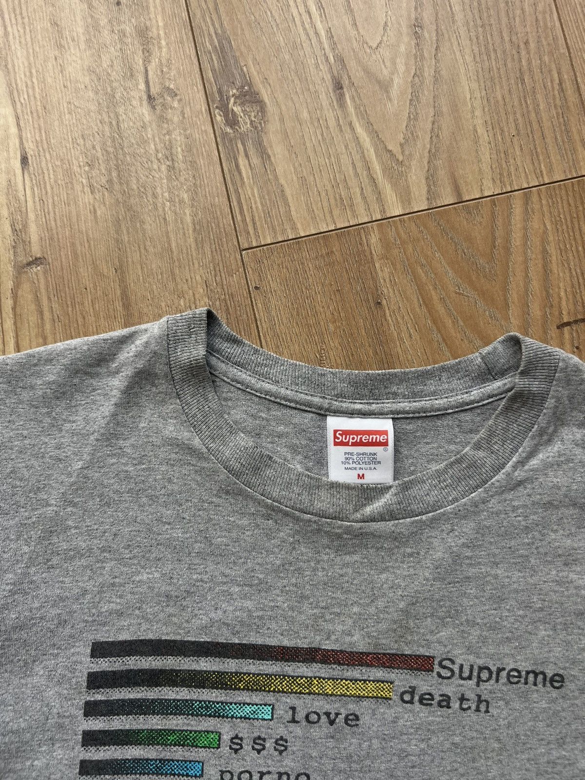 Supreme SUPREME DEATH LOVE $ WEIRD SHIT TEE Y2K VINTAGE Size US M / EU 48-50 / 2 - 5 Thumbnail