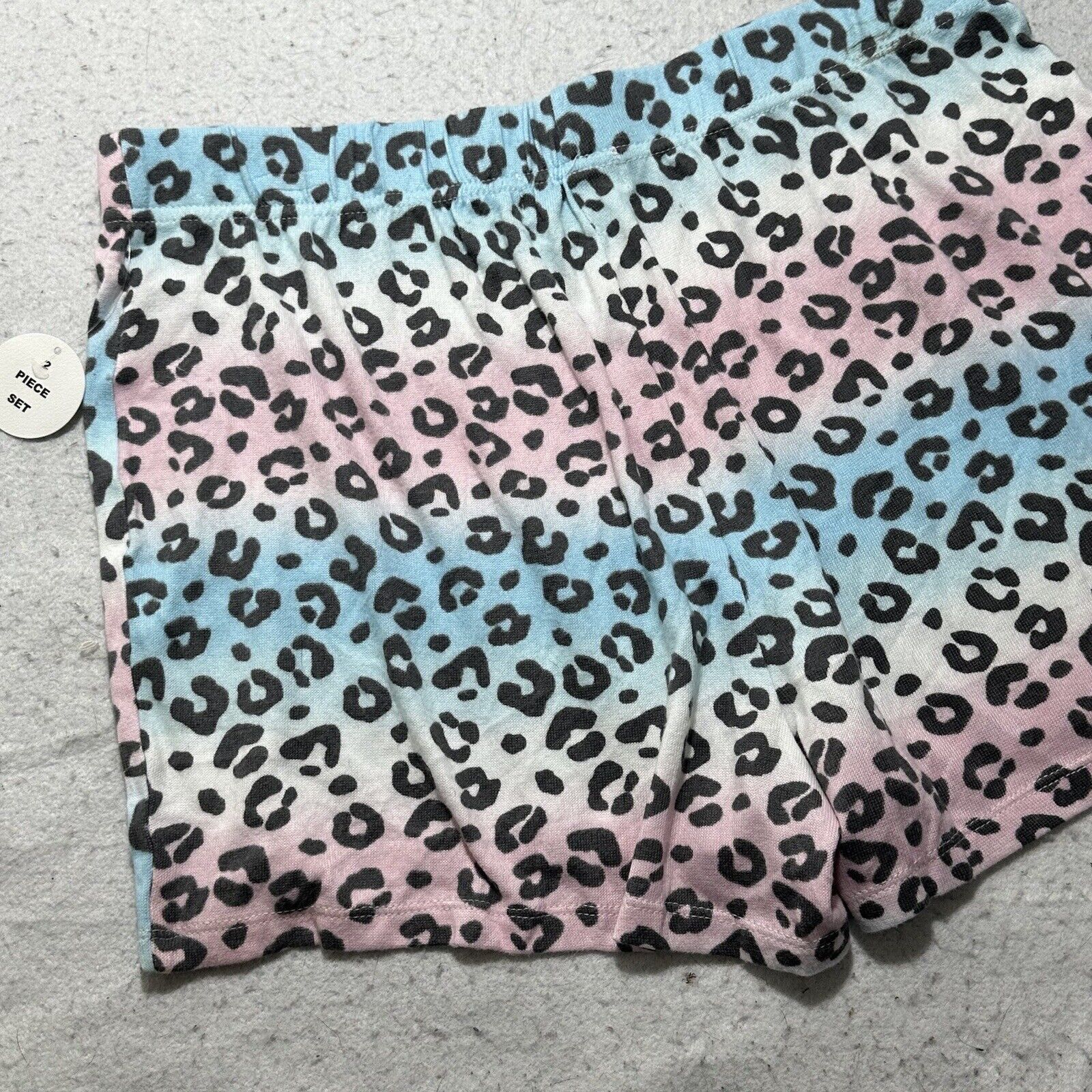 Other KIKIT Large Ombre Leopard Print Pink Sleep Pajama Shorts Size 34" / US 12 / IT 48 - 14 Thumbnail
