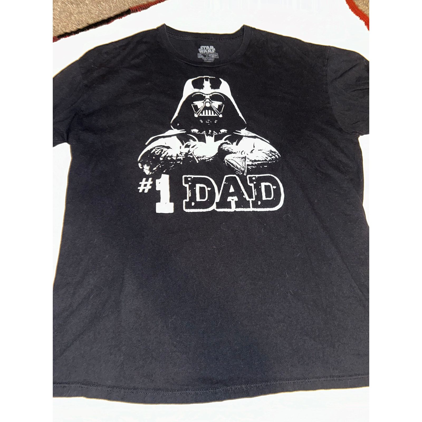 Disney T-Shirt Star Wars Fathers Day Graphic Tee 2XL Size US XXL / EU 58 / 5 - 1 Thumbnail
