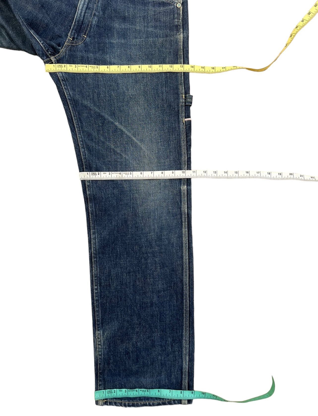 Fragment Design × Levi's 2009 Levi’s Fenom X Fragment Design Denim Carpenter Jeans Size US 34 / EU 50 - 4 Thumbnail