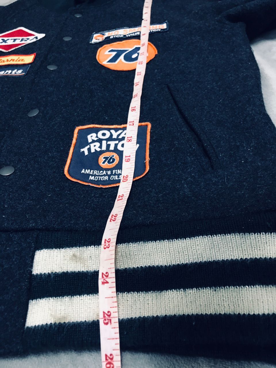 Vintage Vintage 76 Lubricants Wool Varsity Size US M / EU 48-50 / 2 - 20 Thumbnail