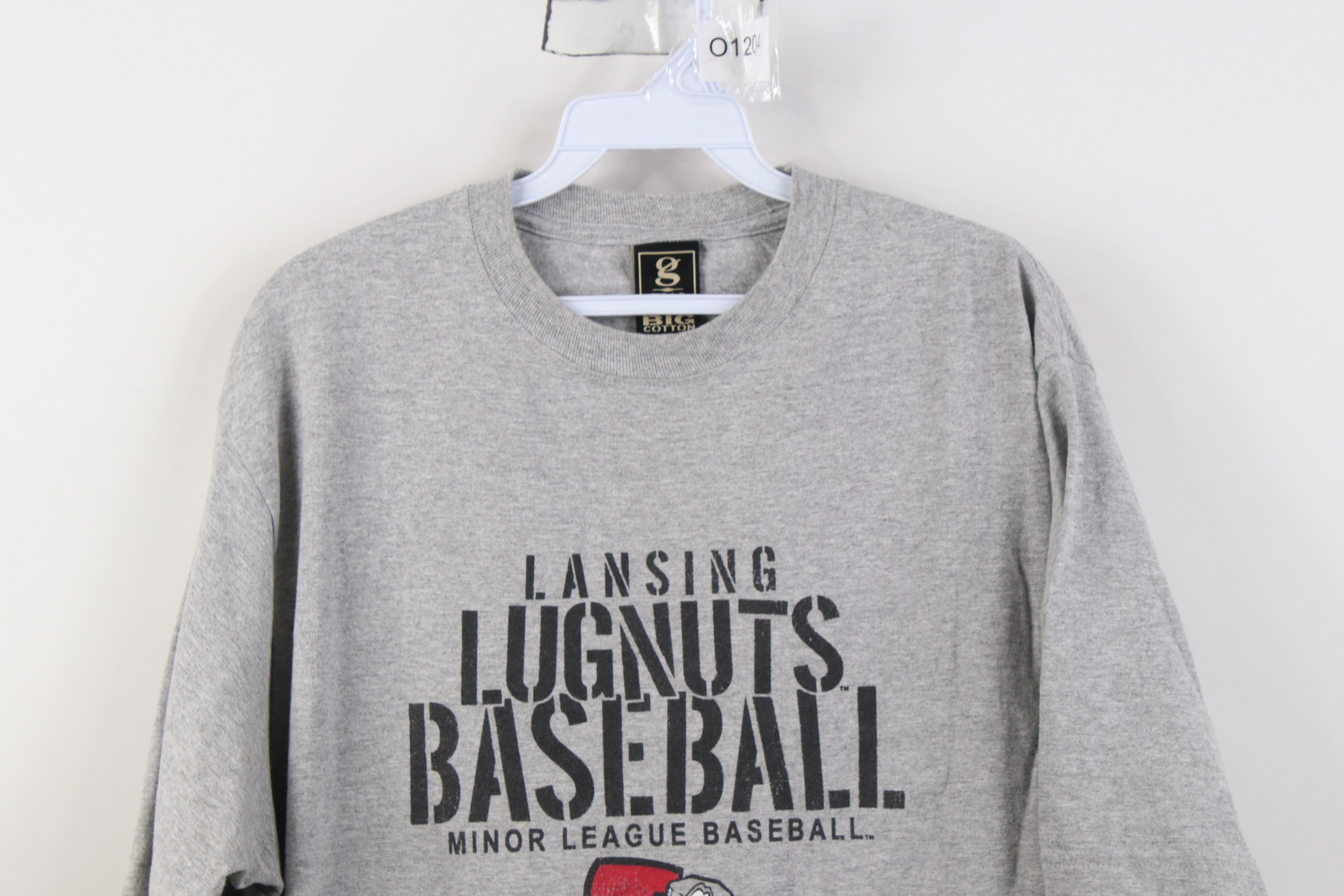 Vintage Vintage Y2K Lansing Lugnuts Baseball Short Sleeve T-Shirt Size US L / EU 52-54 / 3 - 2 Thumbnail