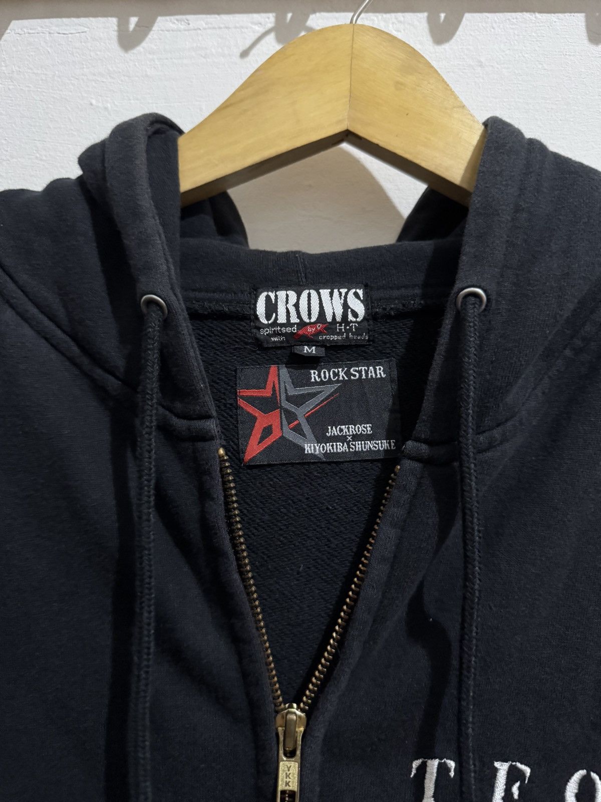 Hysteric Glamour Y2k T.F.O.A Crows ifsixwasnine zip hoodie Size US M / EU 48-50 / 2 - 6 Thumbnail