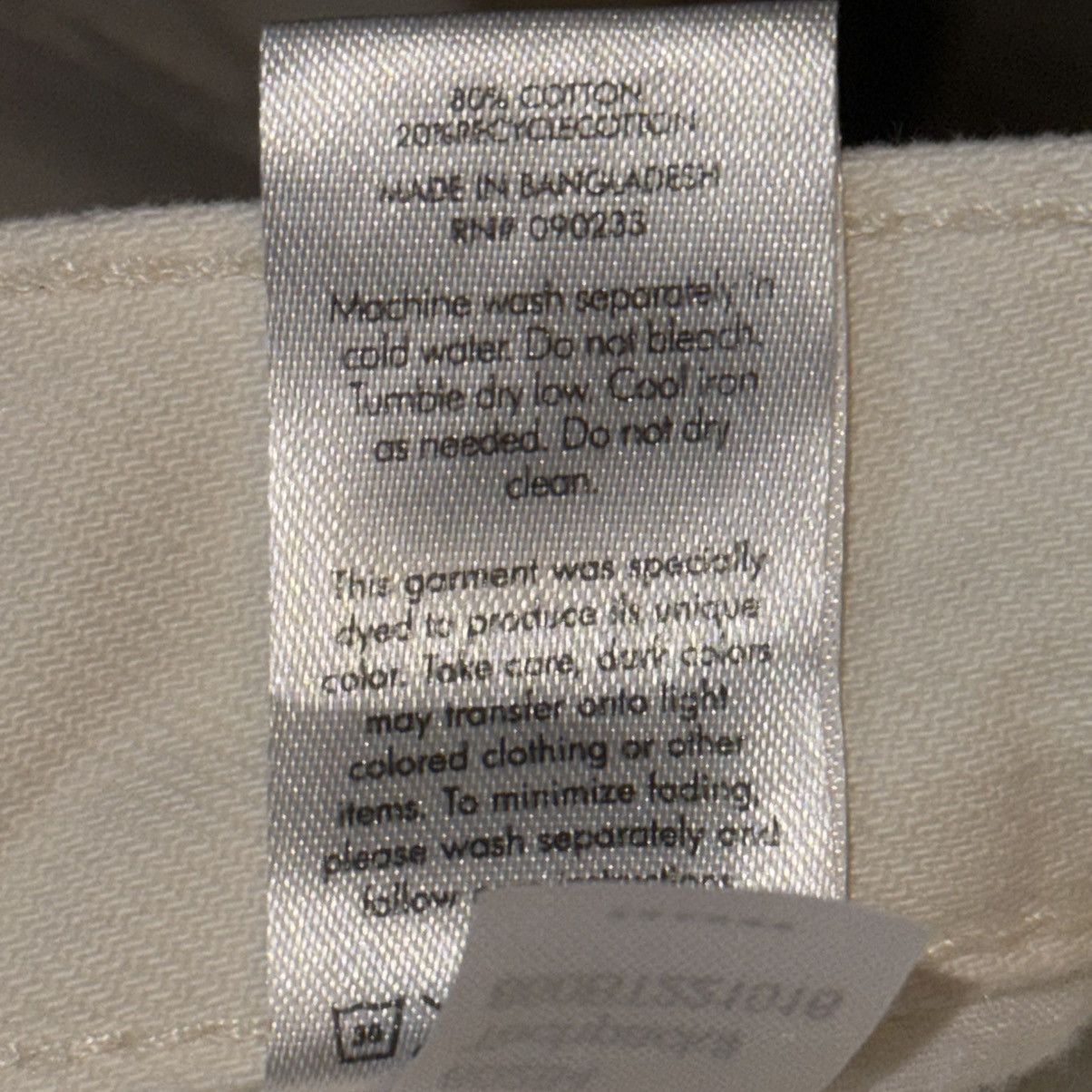 Pacsun PacSun Eco off white patchwork Dad jeans Size 24" / US 00 / IT 34 - 11 Thumbnail