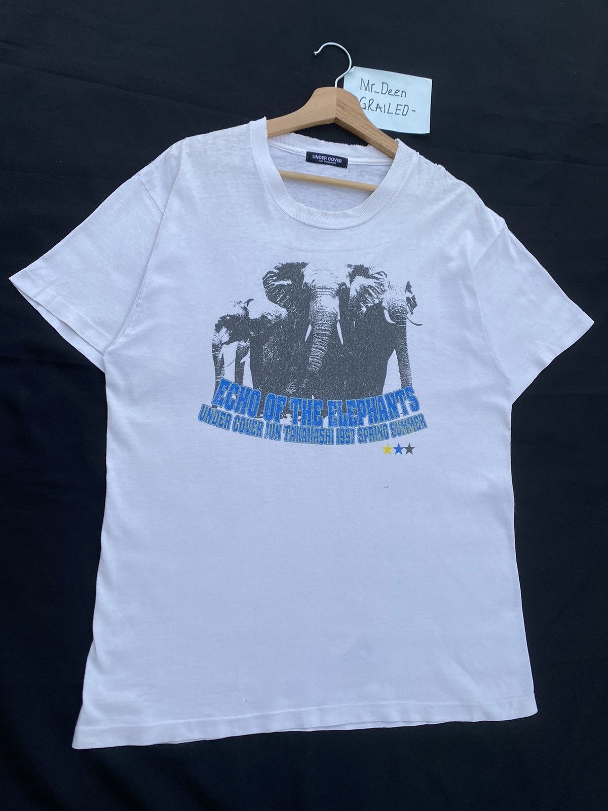 Jun Takahashi SS97 Undercover Jun Takahashi “Echo of the Elephants” Tee Size US L / EU 52-54 / 3 - 3 Thumbnail