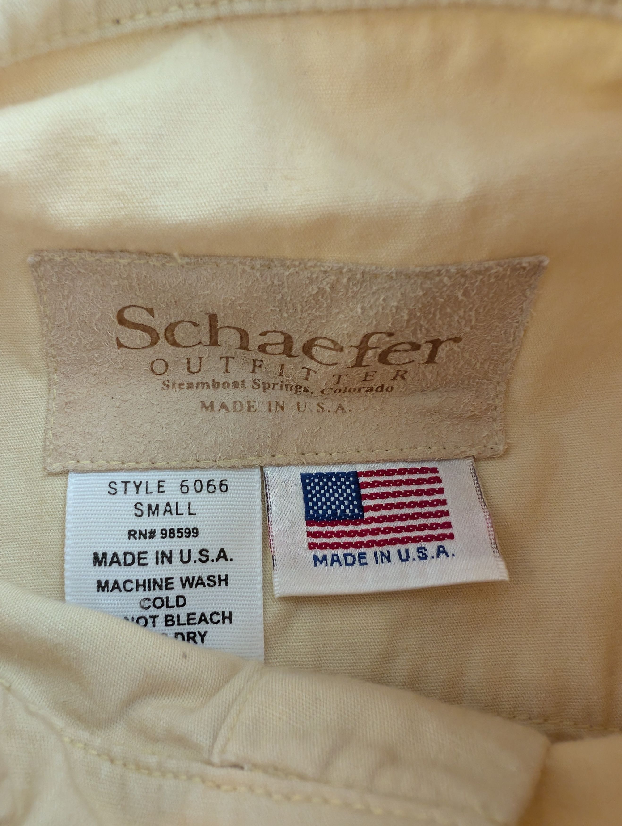 Other Schaefer Outfitter Western Button Down Work Shirt Size US S / EU 44-46 / 1 - 3 Thumbnail