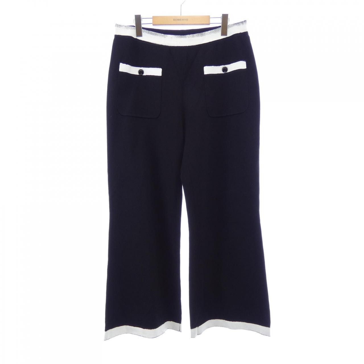 Chanel Chanel Chanel Pants Textile Pants P72029K10337 DUTY FREE for USA Size ONE SIZE - 1 Thumbnail