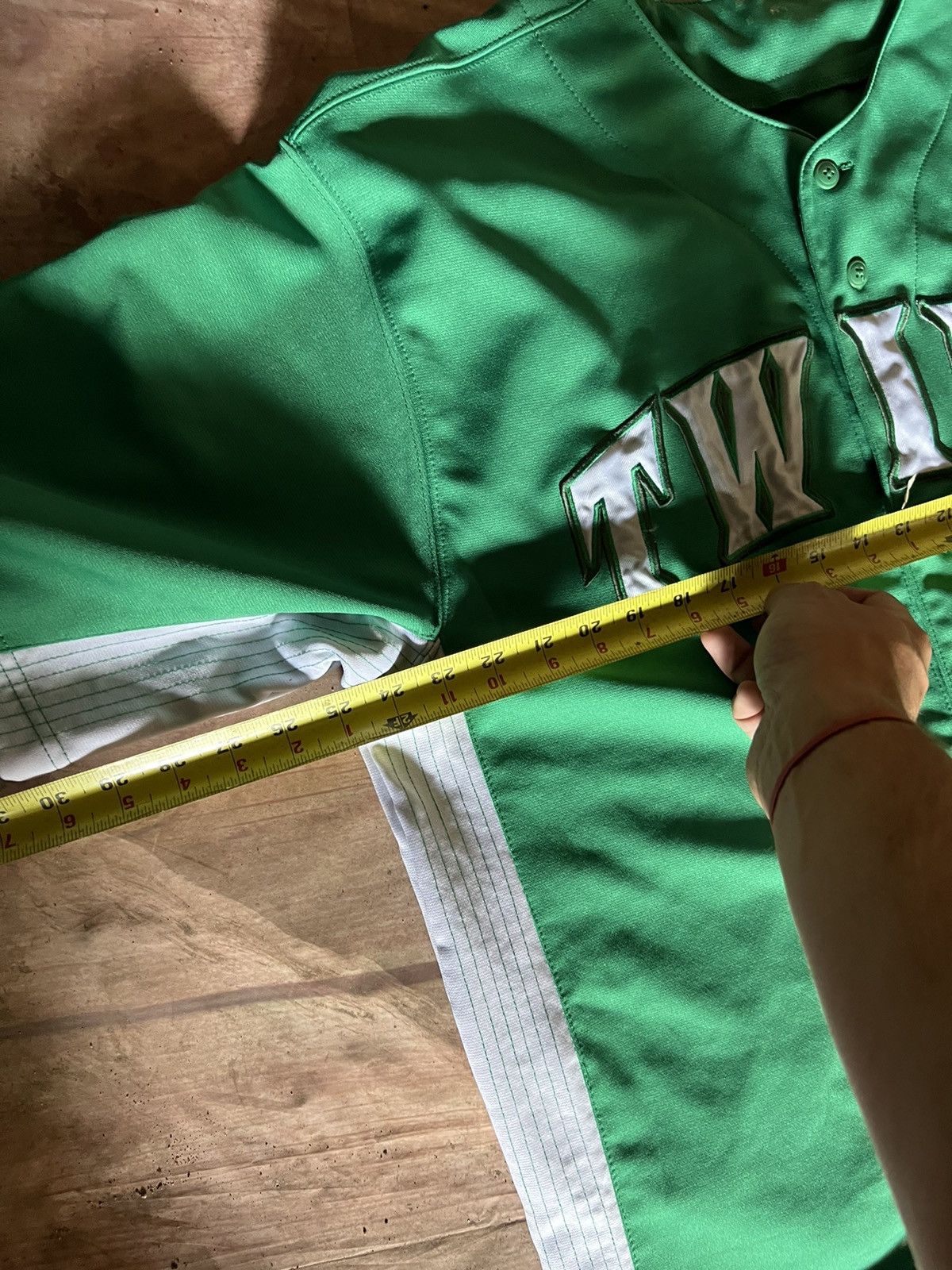 MLB Minnesota Twins Game Green Jersey St Patricks Day Size US XL / EU 56 / 4 - 9 Thumbnail
