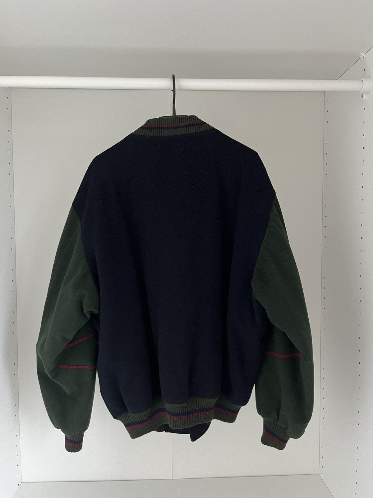 Burberry Burberry Varsity Jacket / Collage Jacket / Vintage - Wool Size US L / EU 52-54 / 3 - 2 Thumbnail