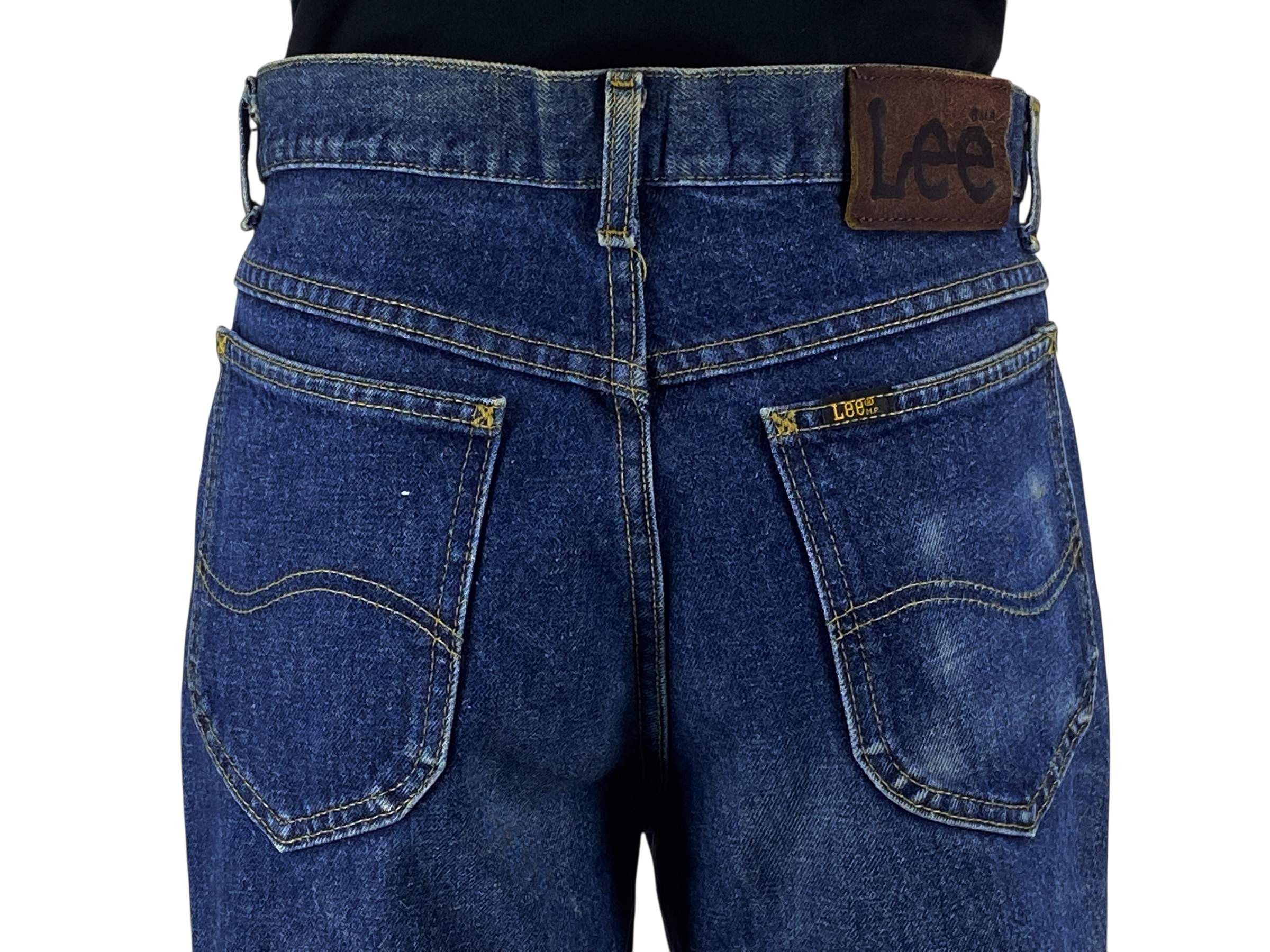 Lee 90s Lee Riders Denim Selvedge Jeans Light Blue Wash Jeans Size US 29 - 4 Thumbnail