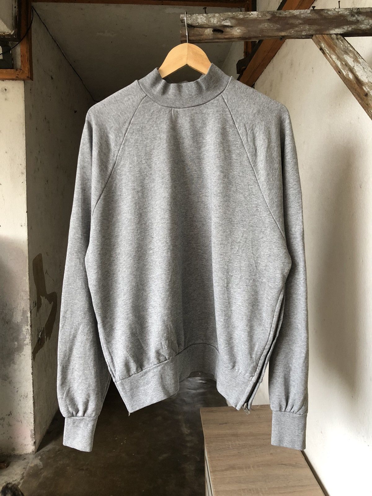 FOG Vintage Fear Of God Minimalist Zipper Side Sweatshirt Size US M / EU 48-50 / 2 - 1 Thumbnail