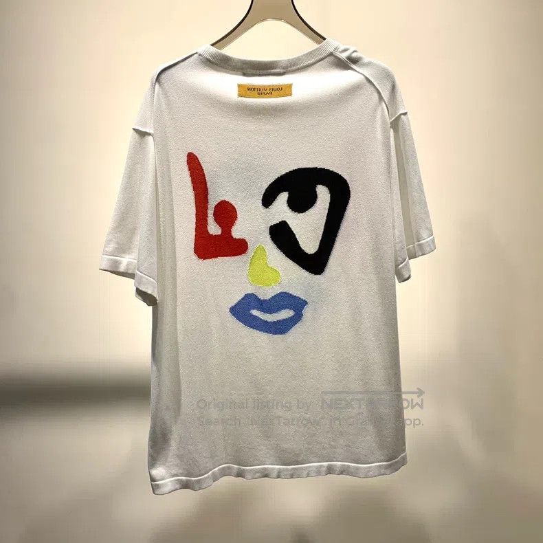 Louis Vuitton Louis Vuitton Clown graffiti towel short sleeve Size US XL / EU 56 / 4 - 2 Thumbnail