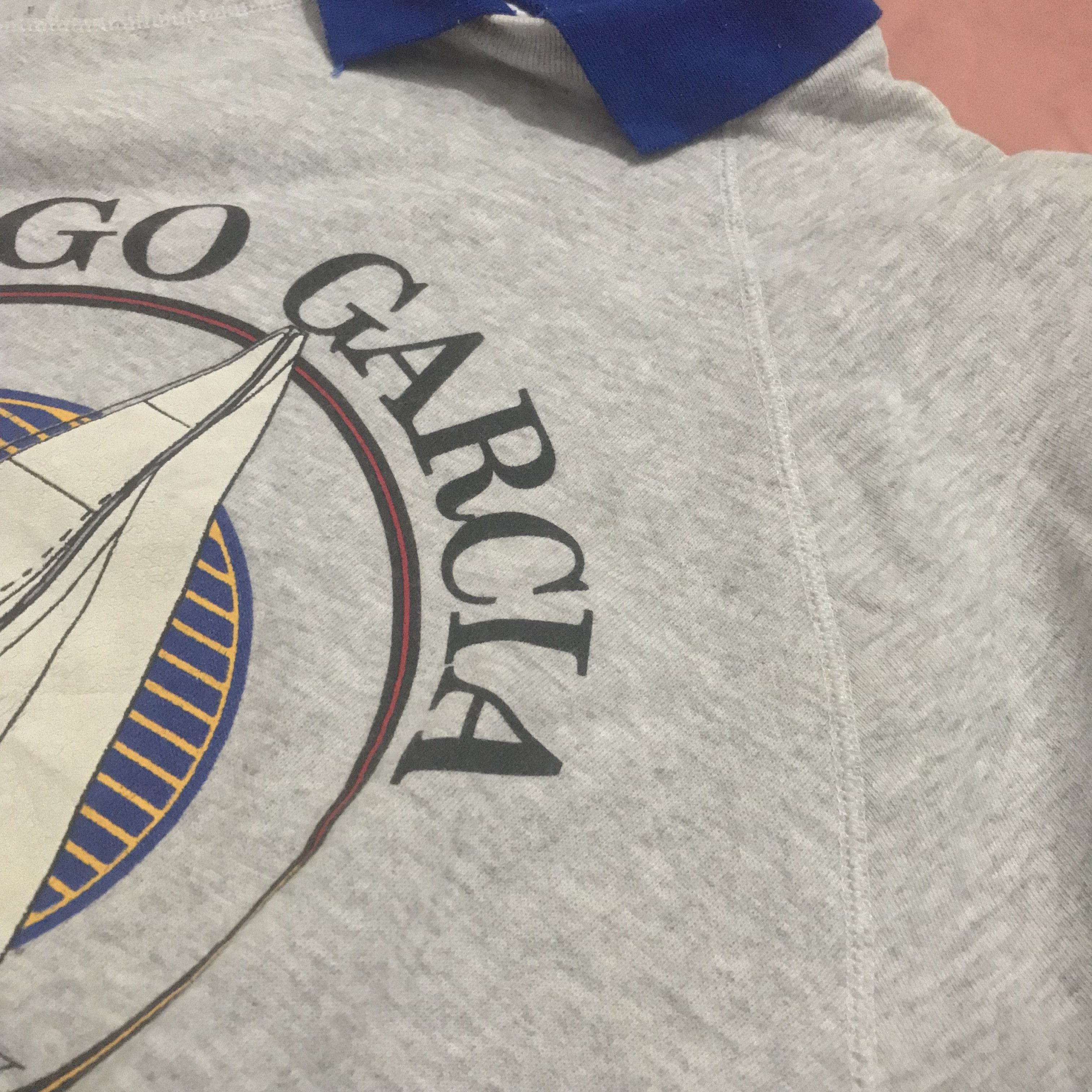 Vintage Vintage 80s diego garcia sweatshirt Size US L / EU 52-54 / 3 - 2 Thumbnail