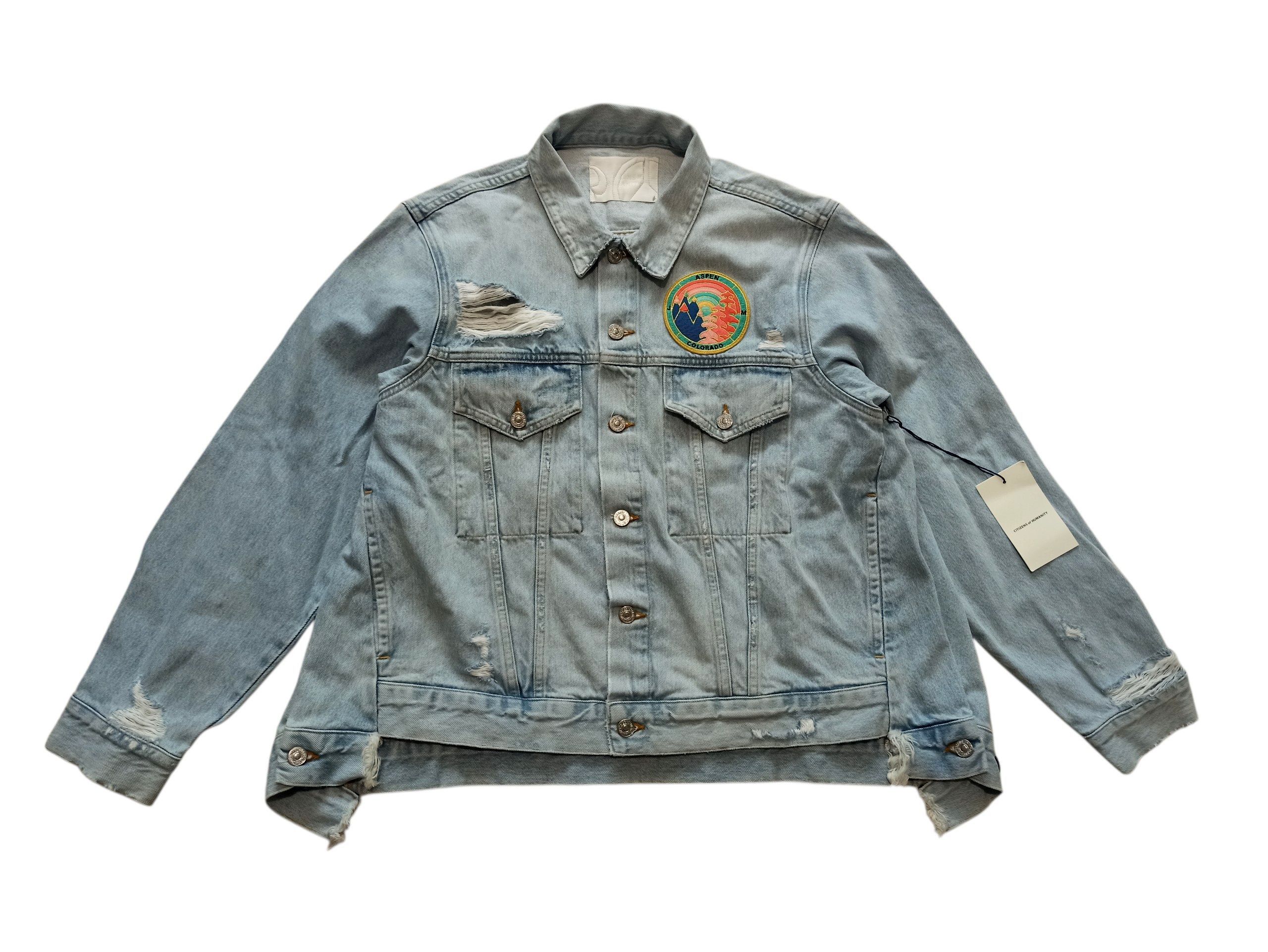 Citizens Of Humanity Citizens of Humanity Aspen LOVE Oversized Denim Jacket New Size M / US 6-8 / IT 42-44 - 1 Thumbnail