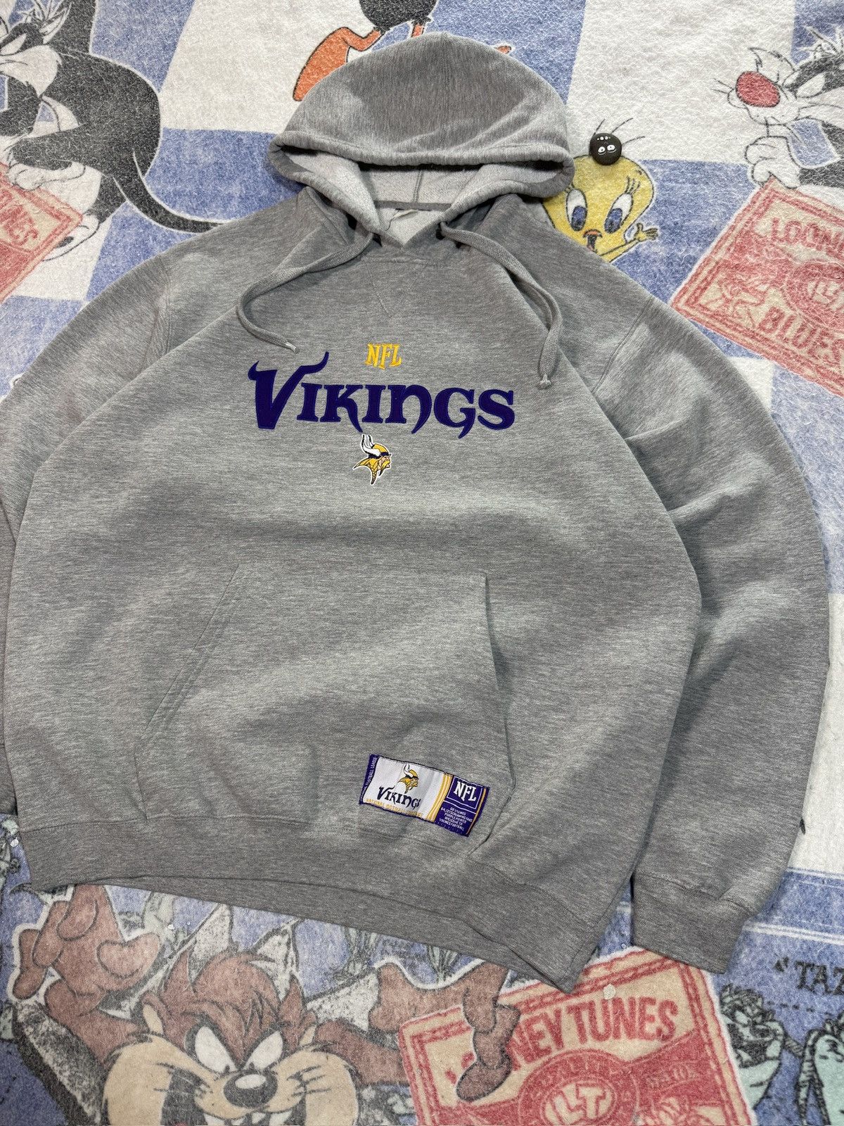 NFL Minnesota vikings sweatshirt Size US XL / EU 56 / 4 - 2 Thumbnail