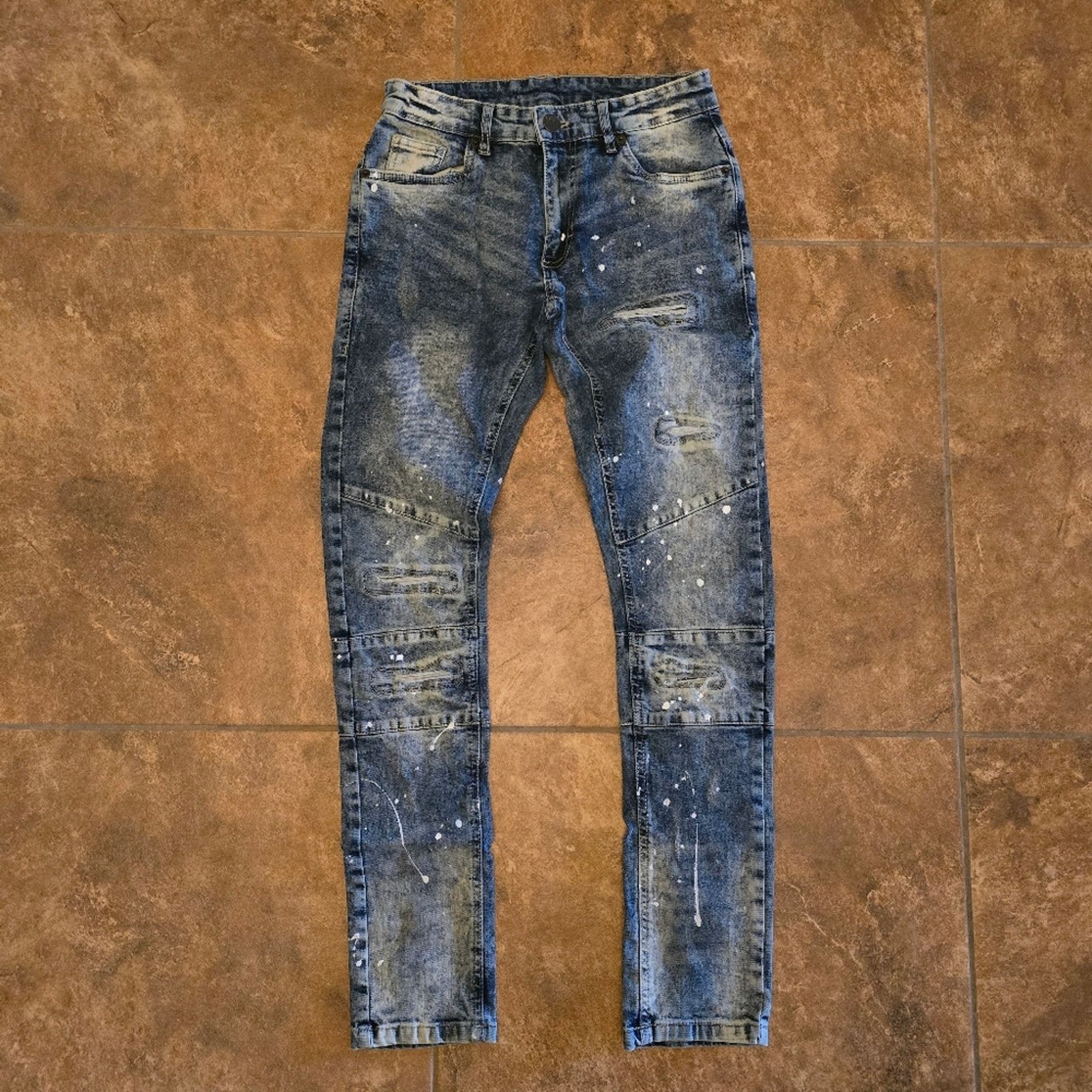 Other Denim Destroyed | DRVN | Skinny Jean Size US 28 / EU 44 - 1 Thumbnail