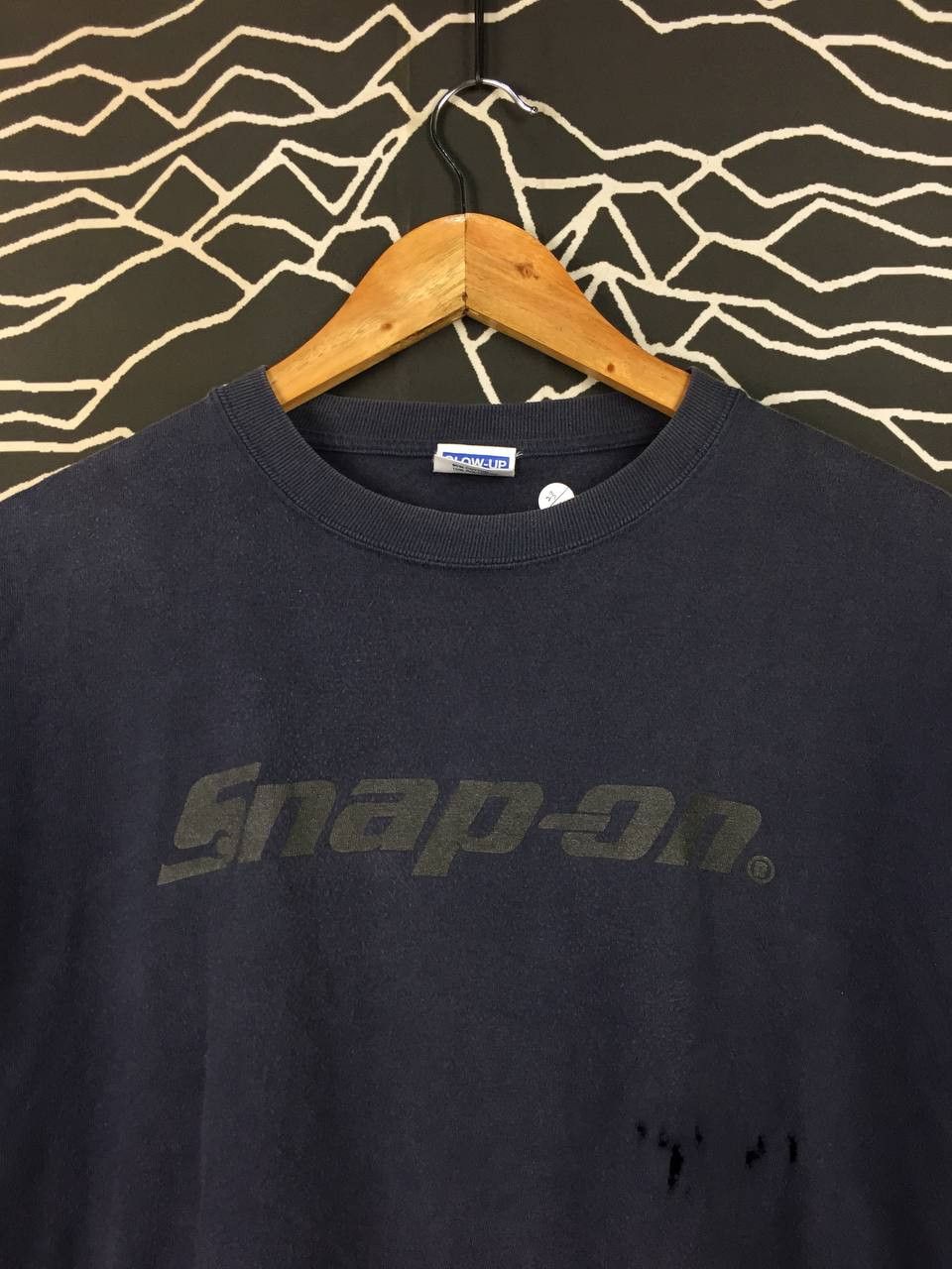 Vintage Vtg Snap-On Distressed Workwear Socket Wrench Promo Tee Size US L / EU 52-54 / 3 - 3 Thumbnail