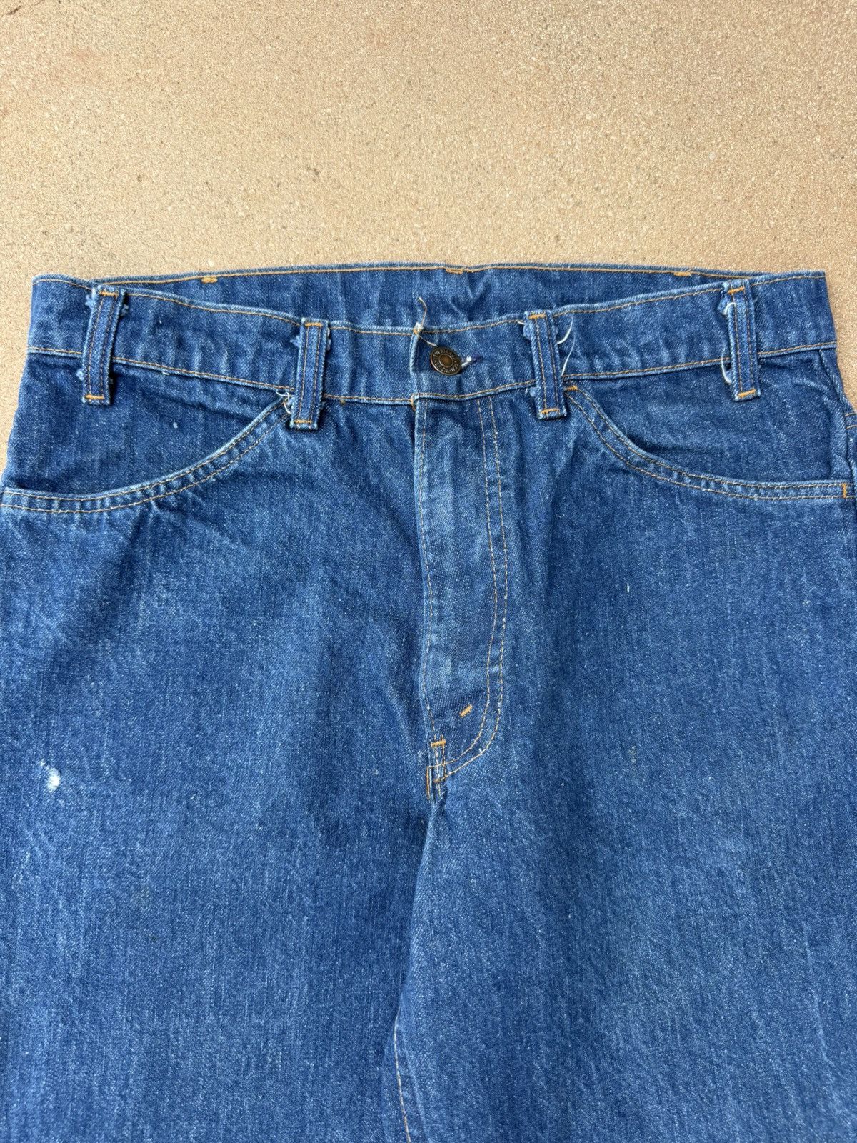 Levi's Vtg 80’s Levi’s 646 Orange Tab Bellbottom Flare Jeans 33x30 Size US 33 - 4 Thumbnail