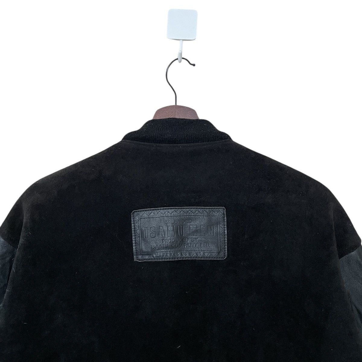 Japanese Brand × Vintage Vintage Brand Isamu Men Leather Varsity Jacket 1990s Size US M / EU 48-50 / 2 - 4 Thumbnail