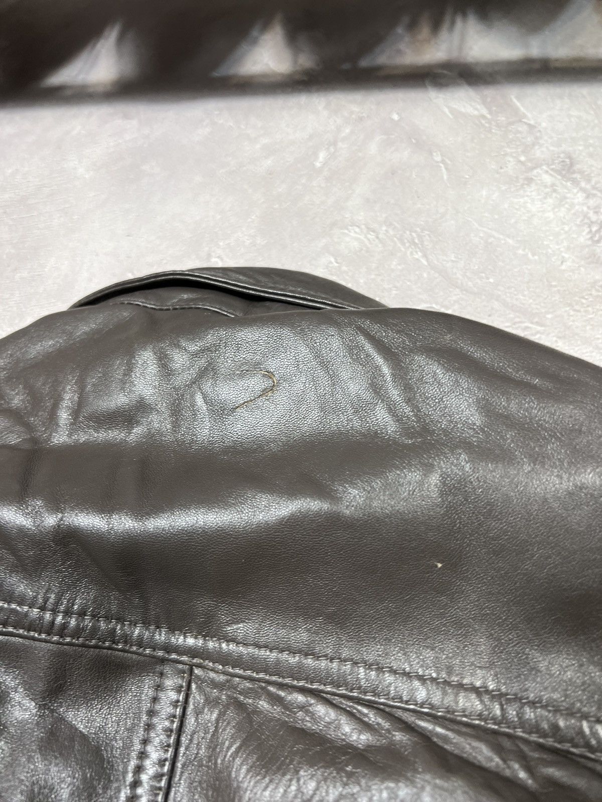 Vintage Vintage Racing Y2k Leather Jacket Size US XL / EU 56 / 4 - 12 Thumbnail