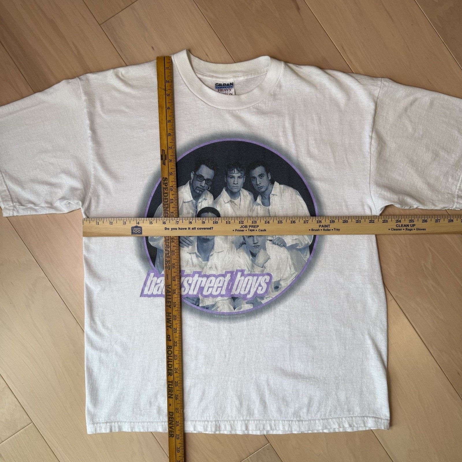 Vintage Vintage Backstreet Boys Shirt XL White Y2K Pop Music Size US XL / EU 56 / 4 - 2 Thumbnail