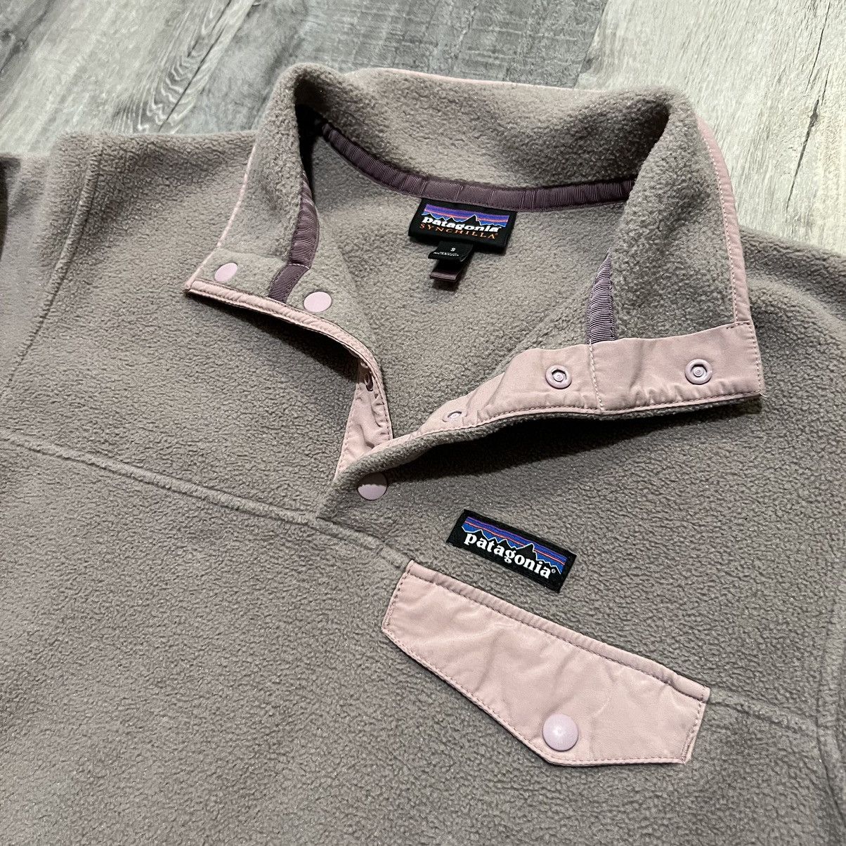 Patagonia Patagonia Snap T Synchilla Fleece Womens Pull Over Jacket Size S / US 4 / IT 40 - 2 Thumbnail